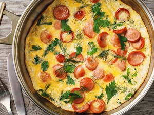 Resep Omelet Sosis yang Empuk Gurih untuk Lauk Sarapan dan Bekal