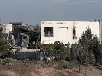Iran Bombardir Irak, Potret Hancur Bangunan 