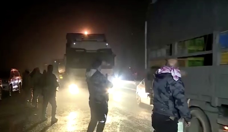 Suasana pasca serangan rudal Pengawal Iran di Erbil, Irak, Selasa (16/1/2024). (REUTRERS) Suasana pasca serangan rudal Pengawal Iran di Erbil, Irak, Selasa (16/1/2024). (REUTRERS)