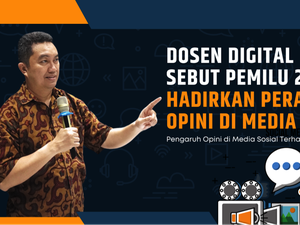 Dosen Digital Sebut Pemilu 2024 Hadirkan Perang Opini di Media Sosial
