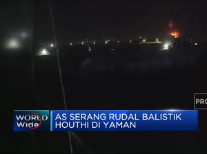 Video: AS Serang Rudal Balistik Houthi Di Yaman