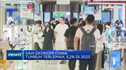 Video: Sah! Ekonomi China Tumbuh Terlemah, 5,2% di 2023