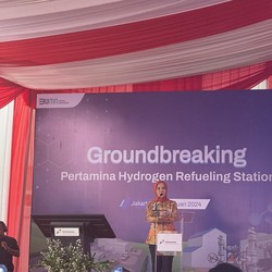 Pertamina Bangun Hydrogen Refueling Station Pertama