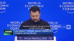 Video: Hadir di WEF Davos, Zelenskyy Kecam Putin