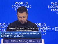 Video: Hadir di WEF Davos, Zelenskyy Kecam Putin