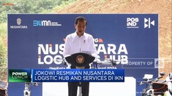 Video: Jokowi Resmikan Nusantara Logistic Hub and Services di IKN