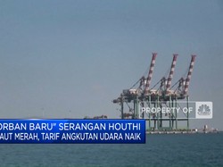 "Korban Baru" Serangan Houthi di Laut Merah, Tarif Angkutan Udara Naik