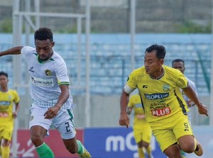 Hasil Liga 2: Gresik United Dipermalukan Persewar Waropen 0-1