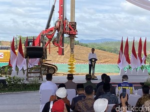 Jokowi Groundbreaking Pembangunan Masjid Negara IKN Rp 940 Miliar