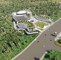 Penampakan Megah Kantor Otorita IKN yang Diresmikan Jokowi