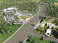 Penampakan Megah Kantor Otorita IKN yang Diresmikan Jokowi