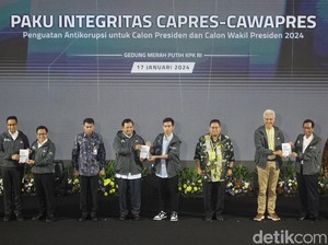 Saat Tiga Paslon Beradu Gagasan Antikorupsi di Forum Paku KPK