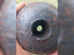 Ini Penampakan Benda yang Diduga Bom di Bangka Tengah