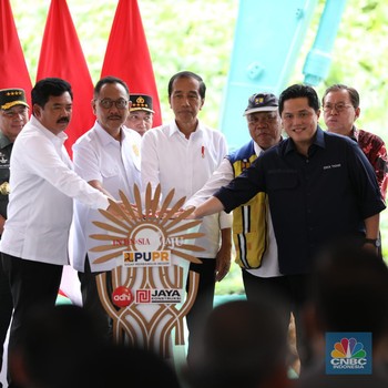 Momen Jokowi Sah Resmikan Pembangunan Kantor Otorita IKN Rp 509 M