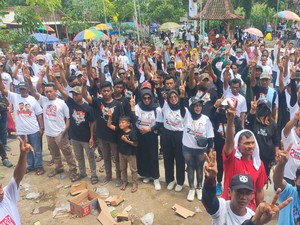 Relawan di Bojonegoro Nyatakan Siap Menangkan Prabowo-Gibran 1 Putaran