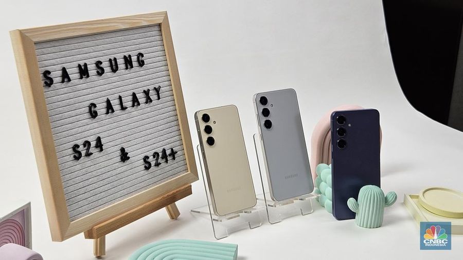 Samsung Galaxy S24 Series. (վ/Intan Rakhmayanti Dewi)