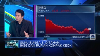 Video: Suku Bunga BI Ditahan, IHSG & Rupiah Kompak Keok