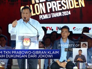 Video: TKN Prabowo-Gibran Klaim Dapat Dukungan Dari Jokowi