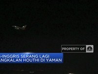 Video: AS-Inggris Serang Lagi Pangkalan Houthi di Yaman