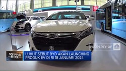 Mobil Listrik BYD Resmi Launching Hari Ini, RI Percepat Adopsi EV