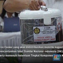Proyek Bagi-Bagi Rice Cooker Gratis Berlanjut, ESDM Kocek Rp 85 Miliar
