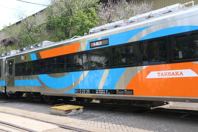 KA Taksaka Pakai kereta New Generation. (Dok. KAI)