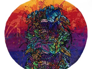 Karya Seni Eko Nugroho dari Sampah Limbah Plastik Mejeng di Singapura