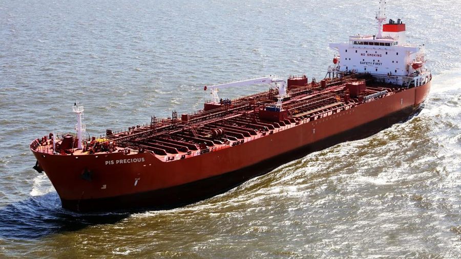 PT Pertamina International Shipping menandatangani kerja sama pembangunan 15 kapal tanker Medium Range (MR) dengan Hyundai Mipo Dockyard. (Pertamina International Shipping)