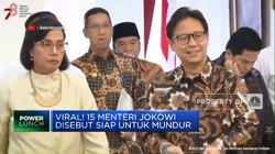 Video: Viral! 15 Menteri Jokowi Disebut Siap Untuk Mundur