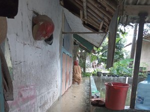 Rumah-Sawah di Gunungguruh Sukabumi Terendam Banjir akibat Luapan Cibodas