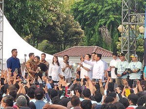Prabowo Janji Perjuangkan Kesejahteraan Para Pengemudi Ojol