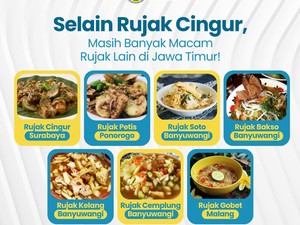 7 Jenis Rujak di Jawa Timur, Semuanya Bikin Ngiler