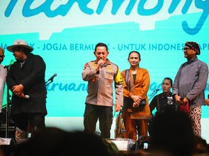Di Acara Jogja Asik, Kapolri Ajak Warga Jaga Persatuan-Kesatuan