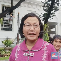Sri Mulyani Bolak Balik Istana Dipanggil Jokowi Hari Ini