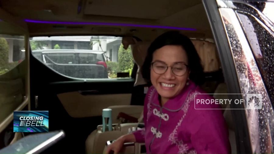 Sri Mulyani Jawab Isu Pengunduran Diri: Saya Bekerja!