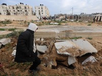 Keji! Israel Bulldozer Makam Sampai Hancur - Curi Jenazah