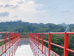 Semarang juga Punya Jembatan Kaca tapi Tak Kunjung Dibuka