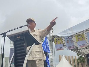 Prabowo: Ada yang Kasih Nilai Rendah, Saya Tak Gentar!