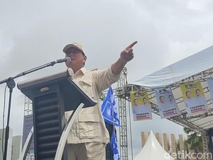 Prabowo: Yang Pilih Internet Gratis ketimbang Makan, Otaknya Agak Lamban