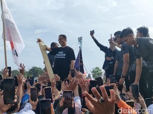 Anies Awali Kampanye Akbar di Tangerang, Disambut Antusias Warga