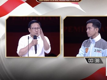 Saling Sindir Cak Imin Vs Gibran di Debat Cawapres, Penonton Heboh