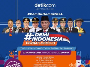 #DemiIndonesia Cerdas Memilih Hadir di Palembang, Cek Detail Acaranya!