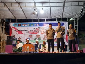 Hadiri Istigasah Ulama di Jakut, Dirbinmas Polda Metro Imbau Warga Jaga Kerukunan