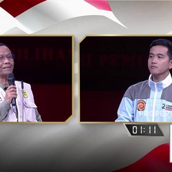 Video: Ditanya Gibran Soal Greenflation, Mahfud: Tak Ada Gunanya Jawab