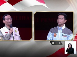 Video: Ditanya Gibran Soal Greenflation, Mahfud: Tak Ada Gunanya Jawab