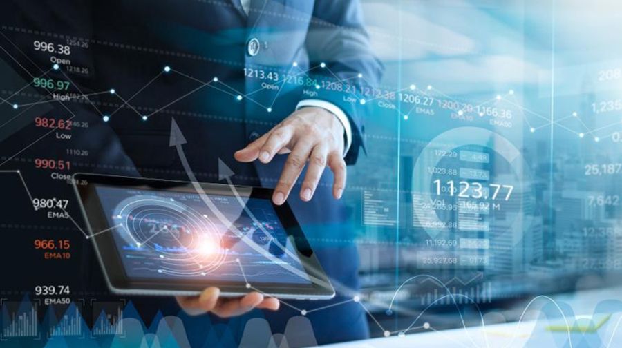 Ilustrasi Financial Dasboard