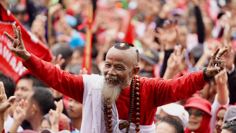 Kampanye Ganjar, Slank ajak Megawati Joget. (Dok TPN Ganjar-Mahfud)