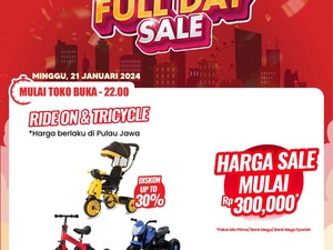 Sayang Anak... Sepeda buat si Kecil Cuma Rp 300 Ribuan di Transmart