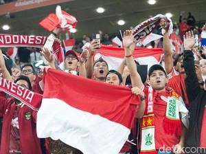 Kisah Sedih Suporter Timnas Kehilangan Bendera Indonesia di Bahrain