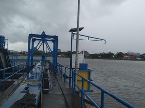 Waduk Tunggu Pampang Makassar Masih Status Waspada, Posisi 2 Pintu Tertutup
